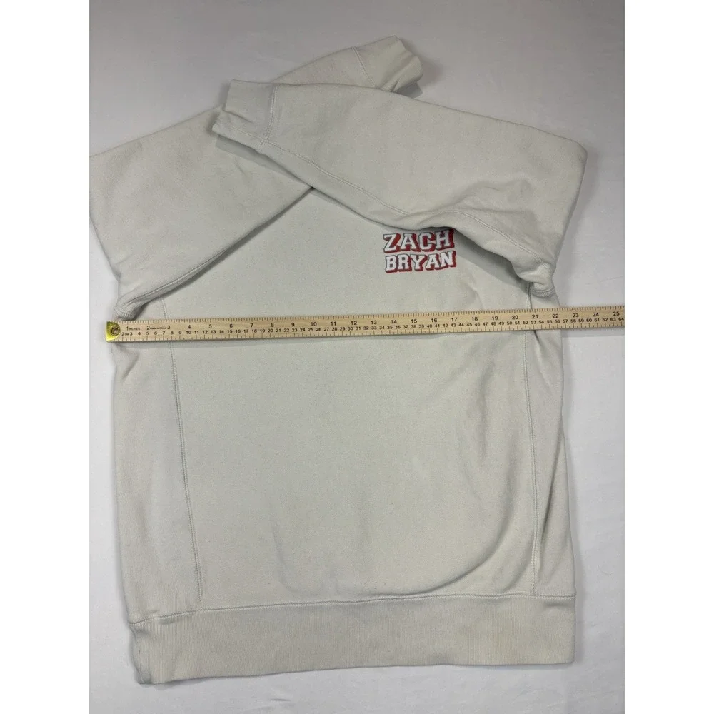 ZACH BRYAN OFFICAL MERCH AMERICAN HEARTBREAK SWEATSHIRT Men Size L Thick Country - Picture 7 of 12